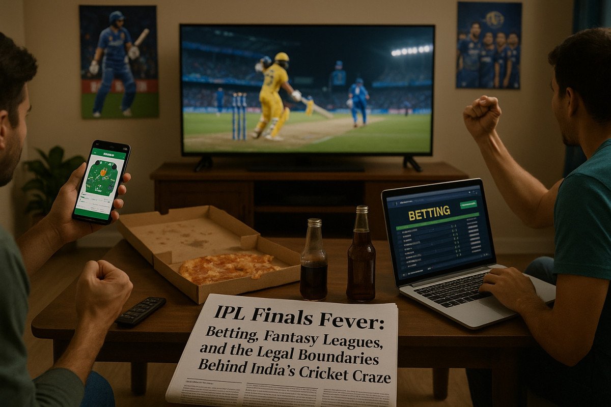 IPL Finals Fever: Betting, Fantasy Leagues, and the Legal Boundaries Behind India’s Cricket Craze