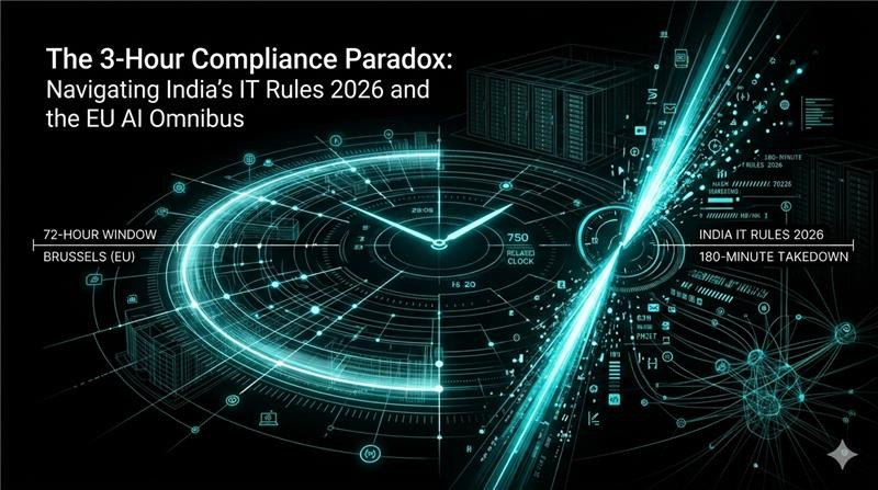 THE 3-HOUR COMPLIANCE PARADOX: Navigating India's IT Rules 2026 and the EU AI Omnibus